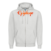 Dove Grey epiphone Zipper Hoodie - artisFamous