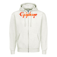 Oatmeal Heather epiphone Zipper Hoodie - artisFamous
