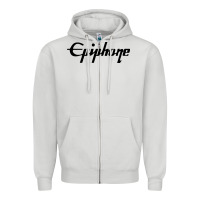 Dove Grey epiphone Zipper Hoodie - artisFamous