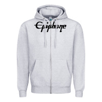 Heather Grey epiphone Zipper Hoodie - artisFamous