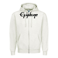 Oatmeal Heather epiphone Zipper Hoodie - artisFamous