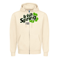 Sandshell irish spring Zipper Hoodie - artisFamous