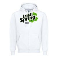 White irish spring Zipper Hoodie - artisFamous