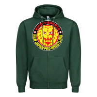 Sports Green japan pro wrestling Zipper Hoodie - artisFamous
