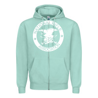 Seafoam national rifle association Zipper Hoodie - artisFamous