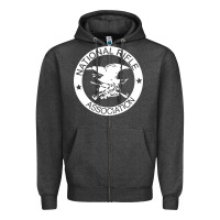 Charcoal Heather national rifle association Zipper Hoodie - artisFamous