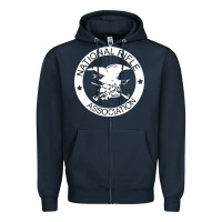 Navy national rifle association Zipper Hoodie - artisFamous