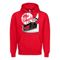 Red mac tonight Zipper Hoodie - artisFamous