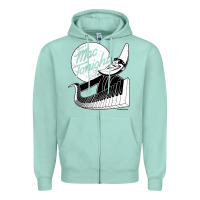 Seafoam mac tonight Zipper Hoodie - artisFamous
