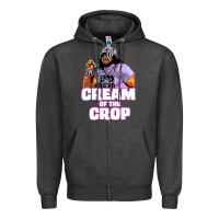 Charcoal Heather macho cream of the crop Zipper Hoodie - artisFamous