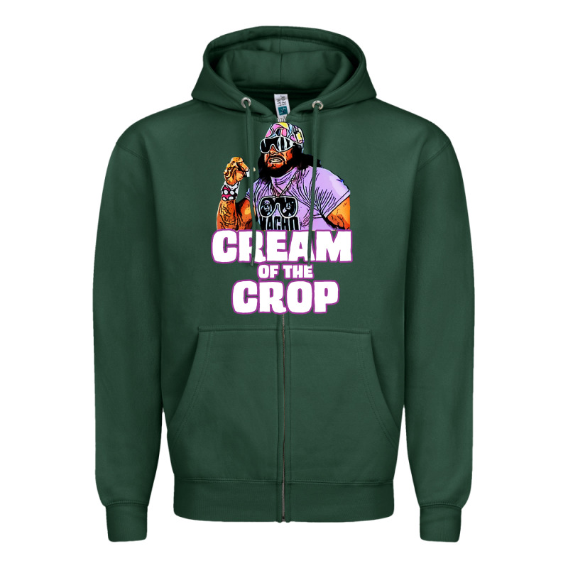 Macho Cream Of The Crop Zipper Hoodie by artisFamous | Teevron
