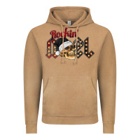 Vintage Camel rockin noel skull Vintage Hoodie - CowhideDigitalArt