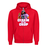 Red macho cream of the crop Zipper Hoodie - artisFamous