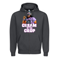 Smoke macho cream of the crop Zipper Hoodie - artisFamous
