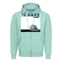 Seafoam the aquabats charge Zipper Hoodie - artisFamous