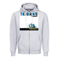 Heather Grey the aquabats charge Zipper Hoodie - artisFamous