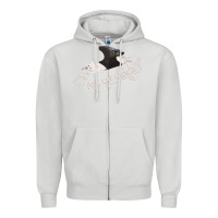 Dove Grey Lovejoy Are you alright Zipper Hoodie - artisFamous