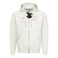Oatmeal Heather Lovejoy Are you alright Zipper Hoodie - artisFamous