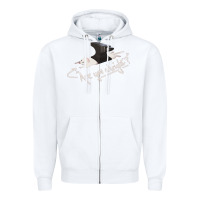 White Lovejoy Are you alright Zipper Hoodie - artisFamous