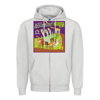 Dove Grey the aquabats myths legends Zipper Hoodie - artisFamous