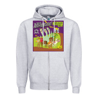 Heather Grey the aquabats myths legends Zipper Hoodie - artisFamous