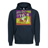 Navy the aquabats myths legends Zipper Hoodie - artisFamous
