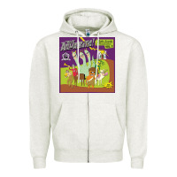 Oatmeal Heather the aquabats myths legends Zipper Hoodie - artisFamous