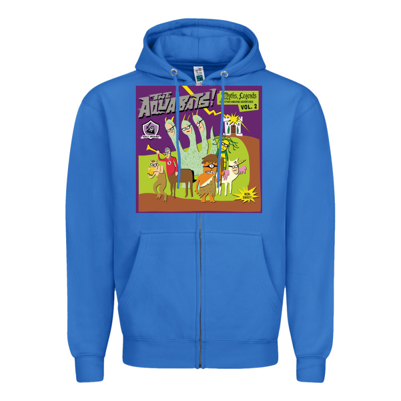 The Aquabats Myths Legends Zipper Hoodie by artisFamous | Teevron