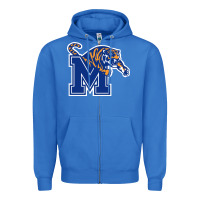 True Royal the memphis athletic teams tigers Zipper Hoodie - artisFamous