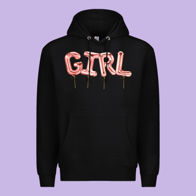 Girl Balloon Premium Hoodie Designed By Artiststas
