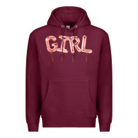 Burgundy Girl balloon Premium Hoodie - Artiststas