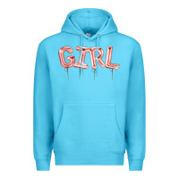 Ocean Blue Girl balloon Premium Hoodie - Artiststas
