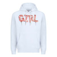 White Girl balloon Premium Hoodie - Artiststas