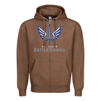 Chestnut battle hawks football Zipper Hoodie - artisFamous