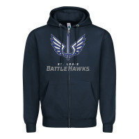 Navy battle hawks football Zipper Hoodie - artisFamous