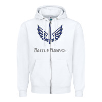 White battle hawks football Zipper Hoodie - artisFamous