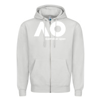 Dove Grey australian open merch Zipper Hoodie - artisFamous