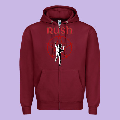 Starman Music Rush Zipper Hoodie Designed By Artisfamous