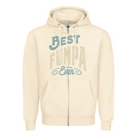 Sandshell The Best Funpa Ever - Mens Funny Dad and Grandpa Zipper Hoodie - artisFamous