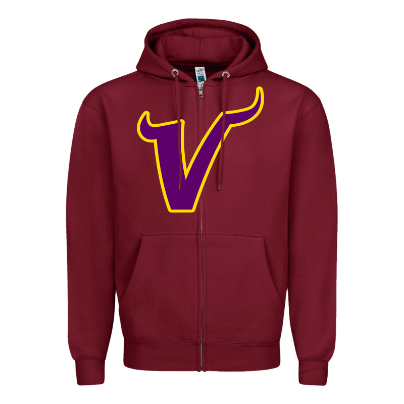 Vikings Style Zipper Hoodie by artisFamous | Teevron