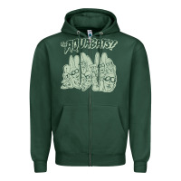 Sports Green the aquabats Zipper Hoodie - artisFamous