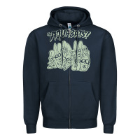 Navy the aquabats Zipper Hoodie - artisFamous