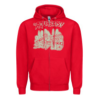 Red the aquabats Zipper Hoodie - artisFamous