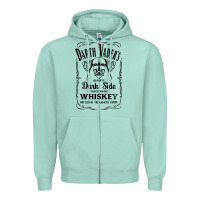 Seafoam quality dark side Zipper Hoodie - artisFamous