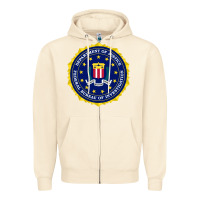 Sandshell fbi Zipper Hoodie - artisFamous
