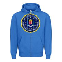 True Royal fbi Zipper Hoodie - artisFamous