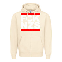 Sandshell fck nzs Zipper Hoodie - artisFamous