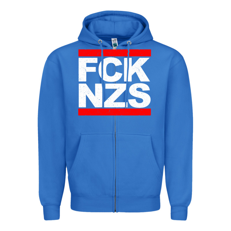 Fck Nzs Zipper Hoodie by artisFamous | Teevron