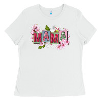 White Mother's Day mama Ladies Tee - FaDigitalArtStudio