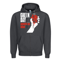 Smoke american idiot Zipper Hoodie - artisFamous